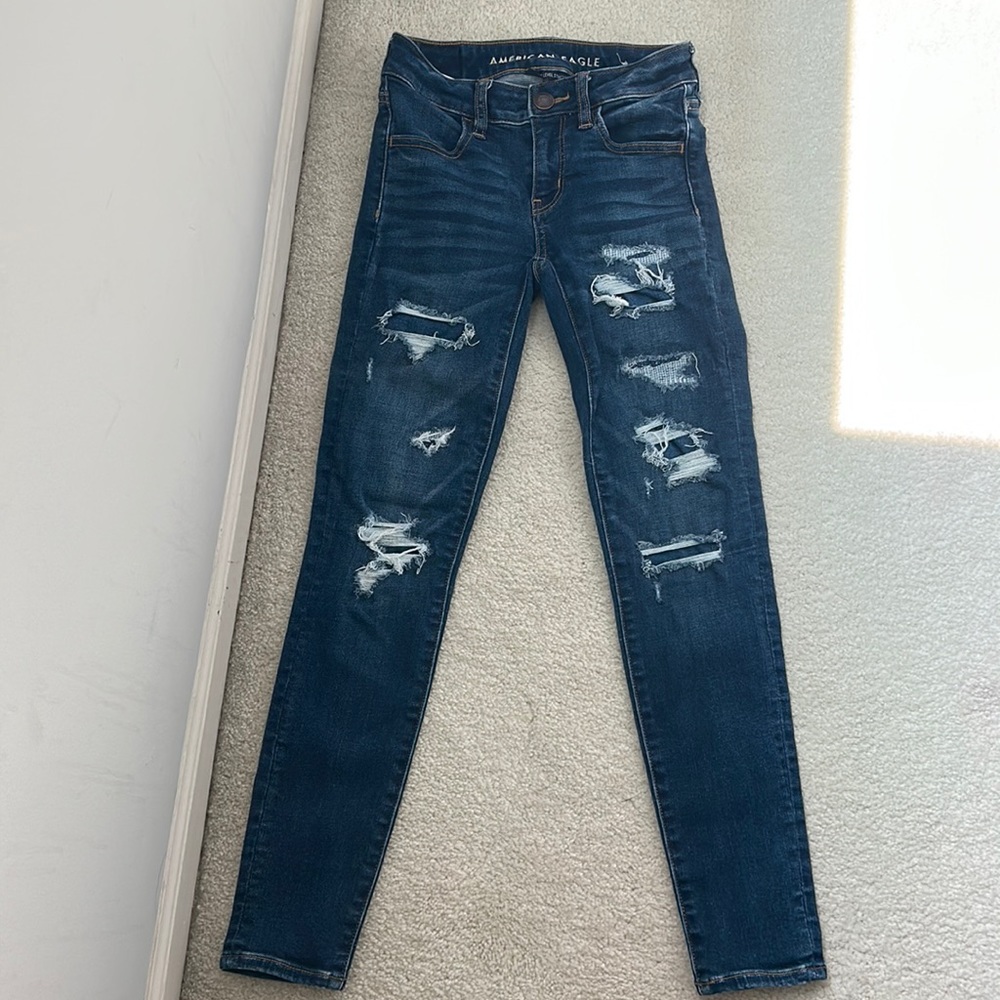 Women's 00 Short American Eagle Jeggings